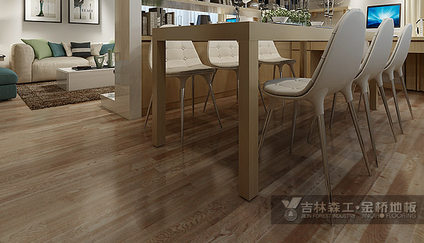 三層實木復合地板——現代簡約風格